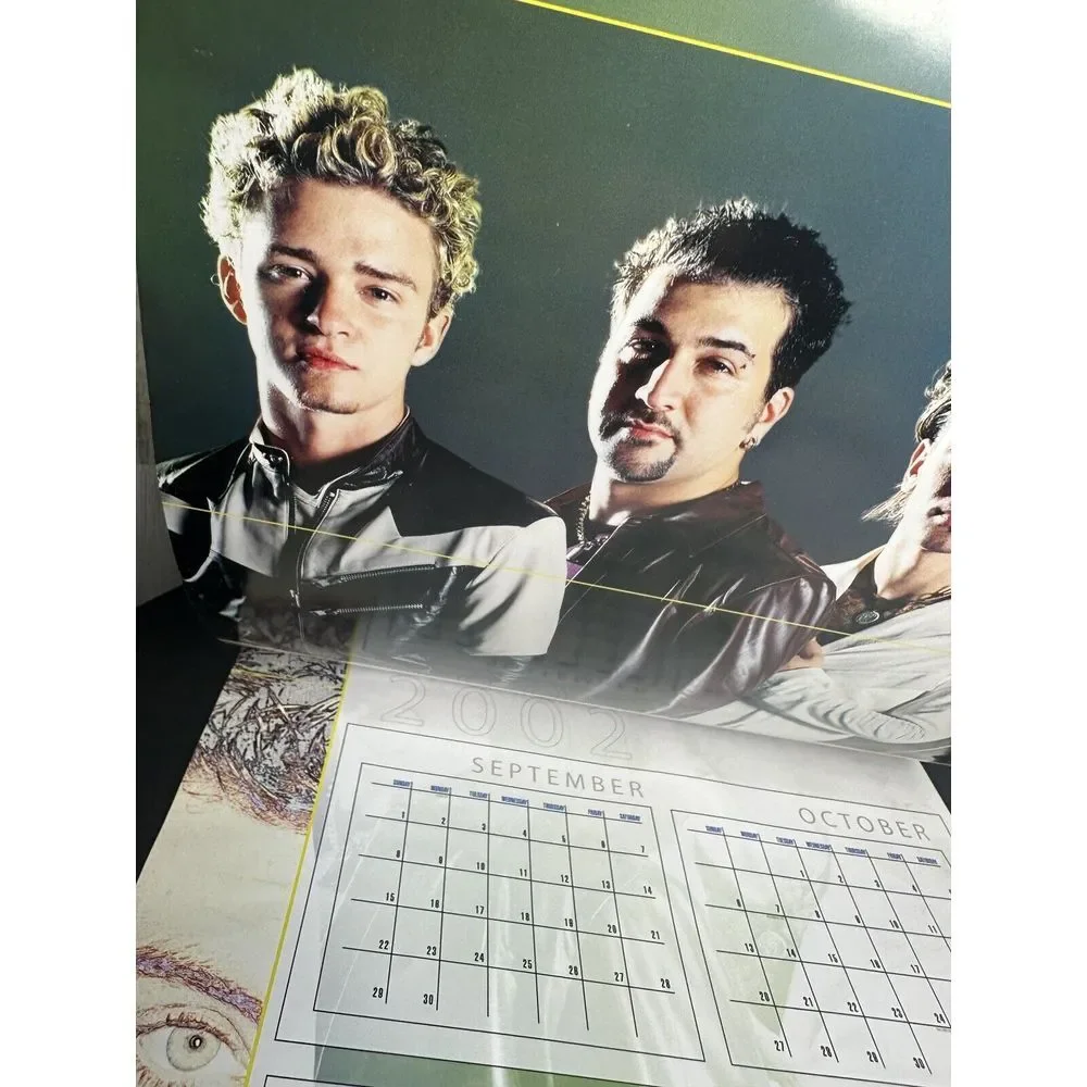 *NSYNC 2003 CALENDAR AND 2002 Magazine Good Condition.